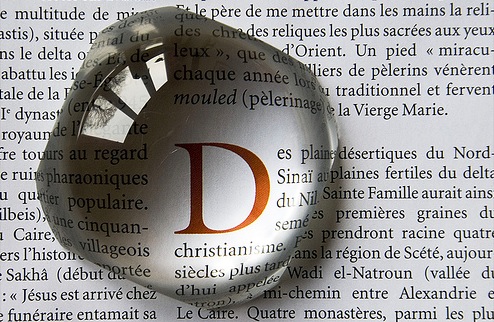 Loupe & lettres