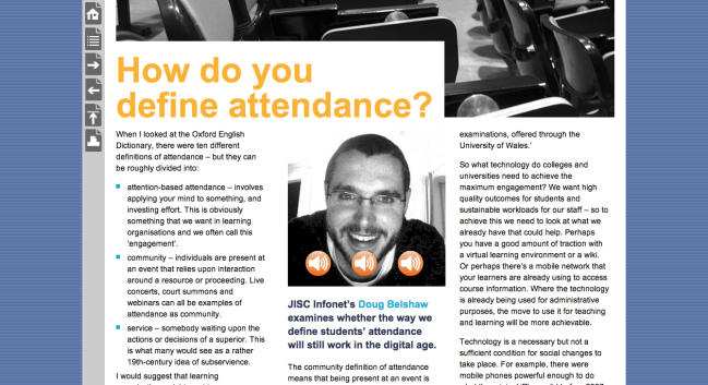 How do you define attendance?