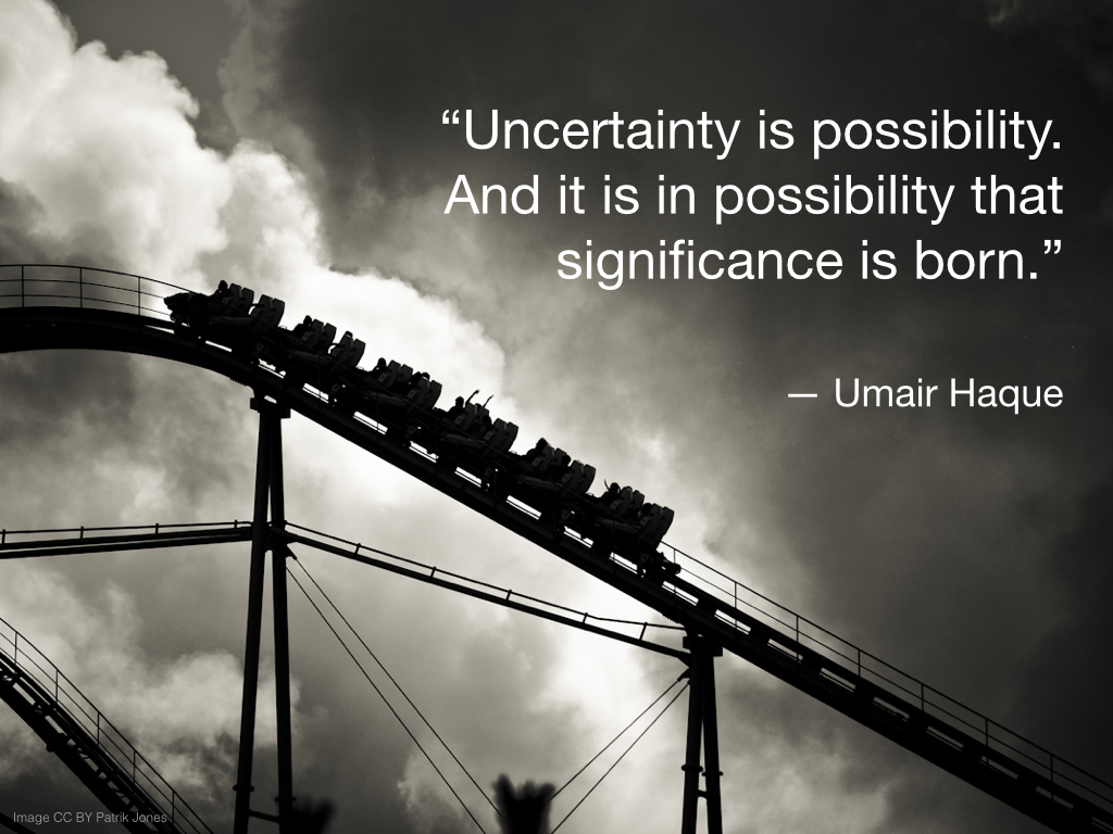 Wednesday Wisdom #33: Uncertainty