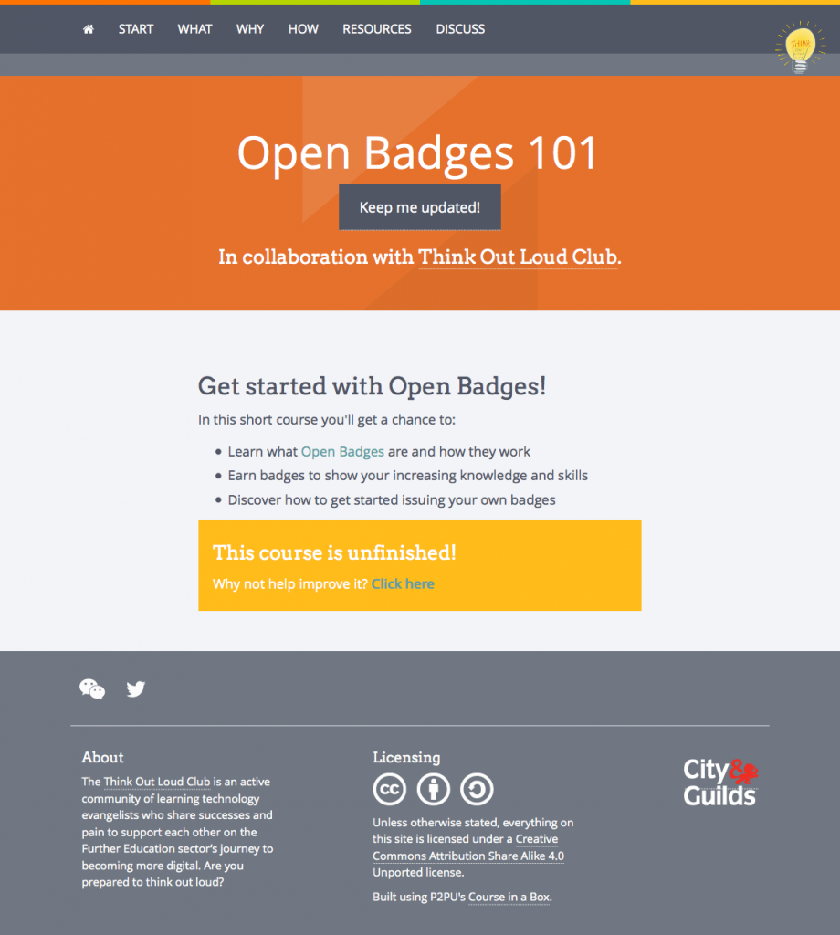 Open Badges 101