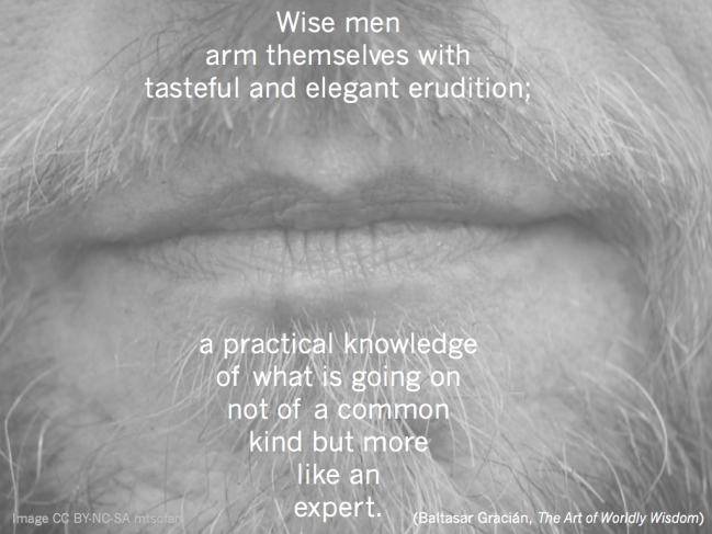 Wednesday Wisdom: Erudition