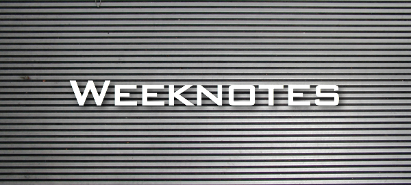 Weeknote 32/2013
