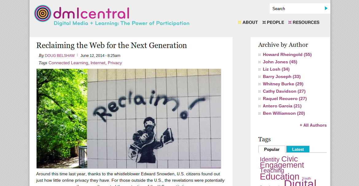 Reclaiming the Web for the Next Generation