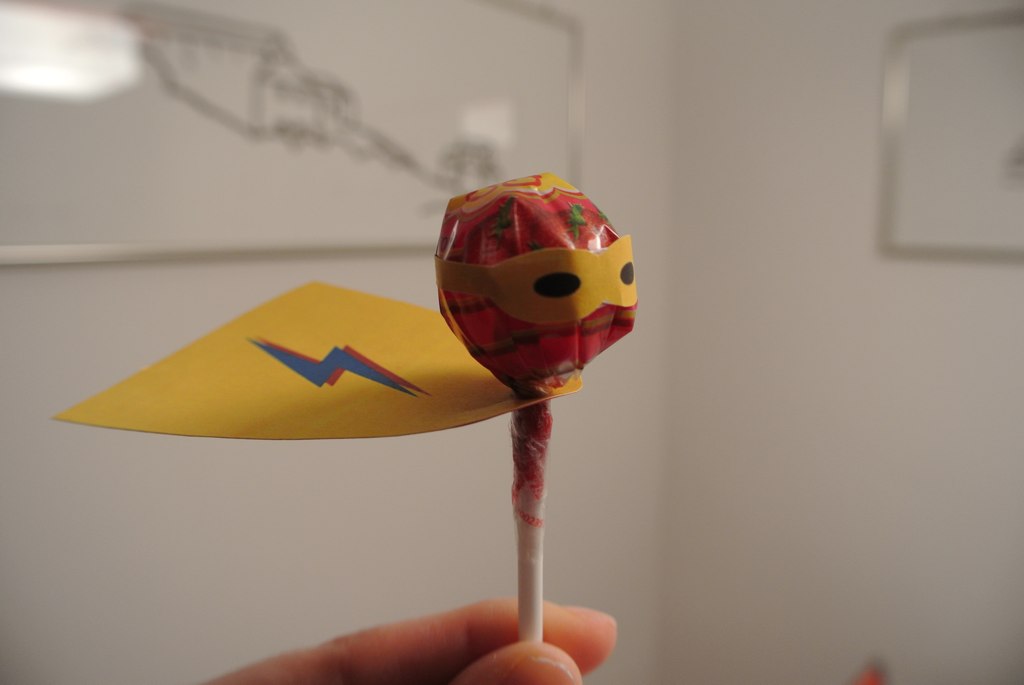 Lollypop superhero