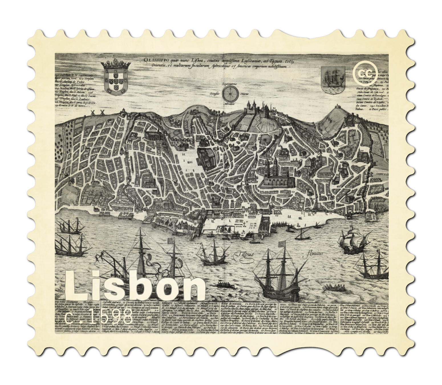 Lisbon stamp