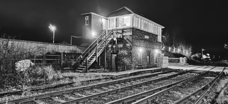 Signal box, Bedlington Station, Northumberland