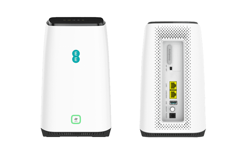 5GEE router (front and rear view)