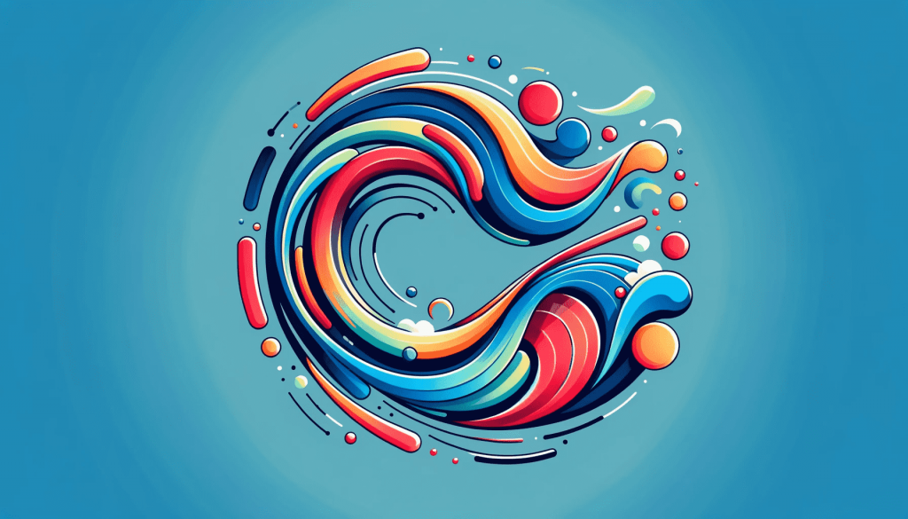 Image created by DALL-E 3: an abstract illustration depicting the concept of 'change'. It's designed in a modern, symbolic style with dynamic shapes and vibrant colors to convey transformation, evolution, and the continuous movement inherent in change.