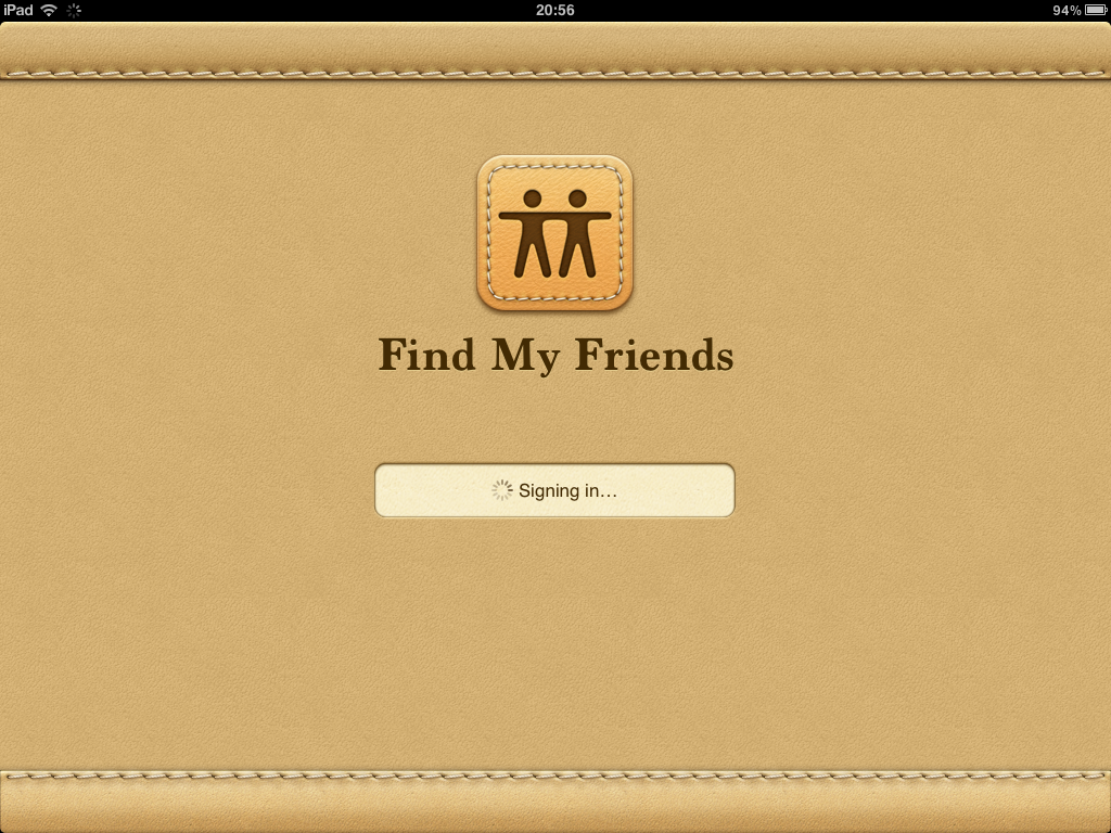 Apple's 'Find my friends' app